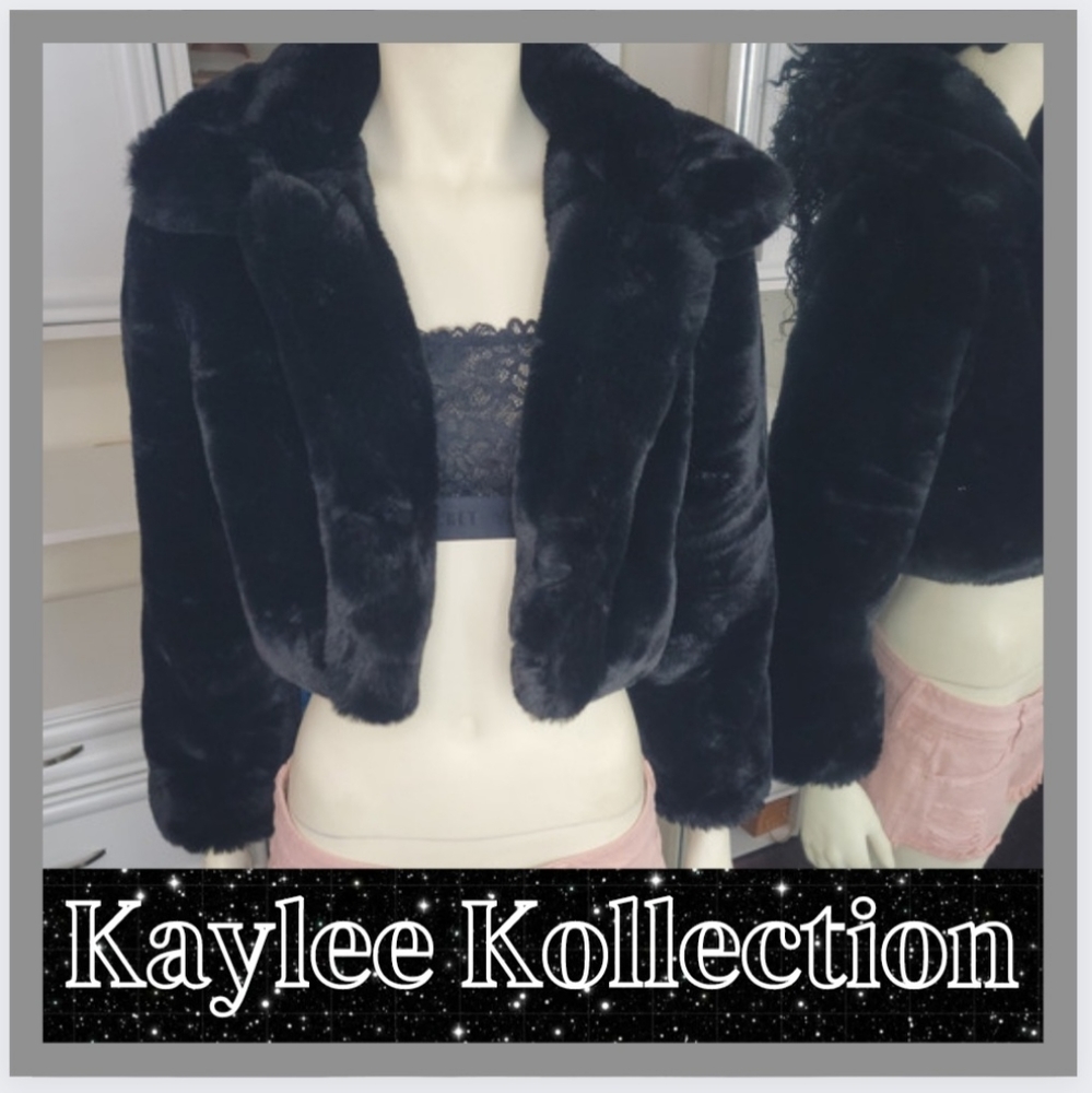 Kaylee Kollection Faux Fur Jacket